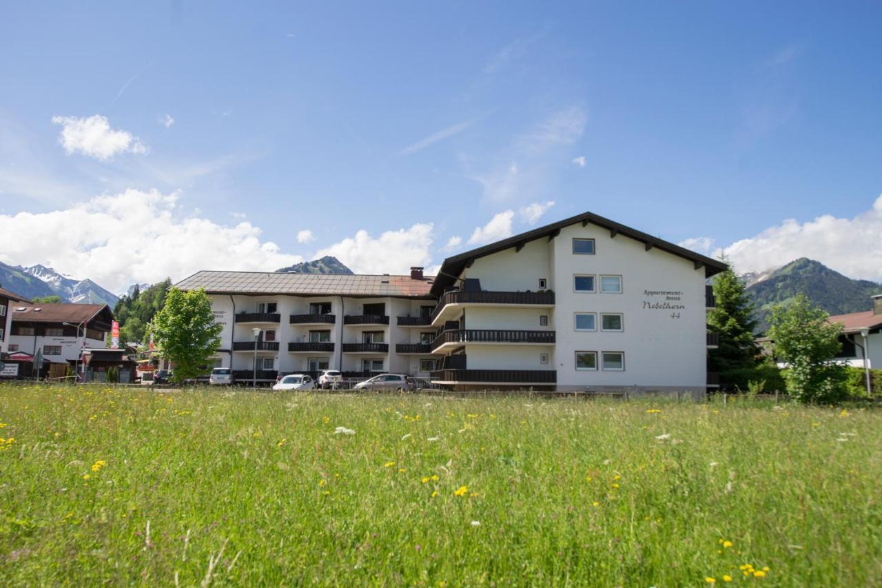 Alpenflair Ferienwohnungen Whg 103 Appartementhaus Nebelhorn اوبرستدورف المظهر الخارجي الصورة